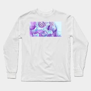 Skull 3/4 trippin' Long Sleeve T-Shirt